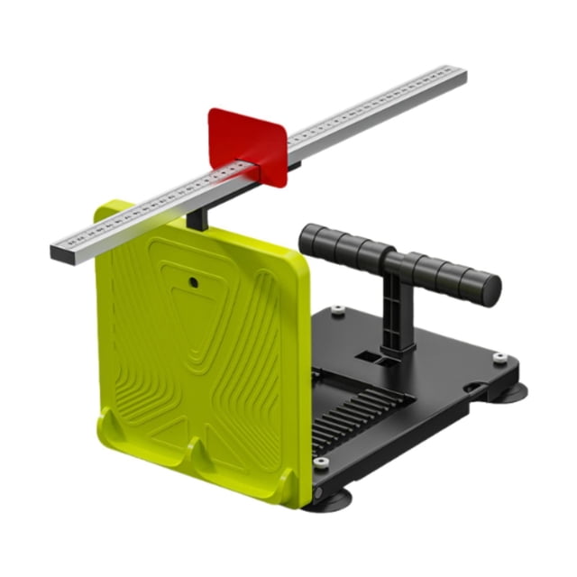 Probador de sentarse y alcanzar Probador de ligamentos Probador de flexibilidad de la máquina de abdominales Verde