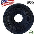 thumbnail image 2 of 10 FT 1/2" (13mm) Black Polyolefin 2:1 Heat Shrink Tubing Wire Sleeving UL LOT, 2 of 2