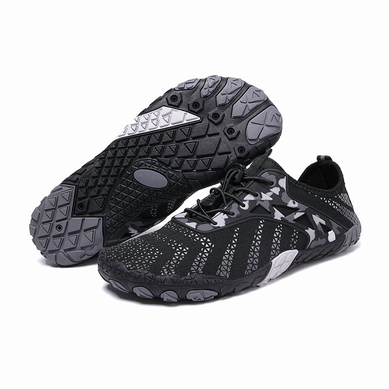 ywluxe Hike Barefoot Shoes - Unisex Wide Toe Box Water Shoes, Pro-Healthy Non-Slip Waterproof Footwear for Men Women, Running Hiking Sneakers Boots