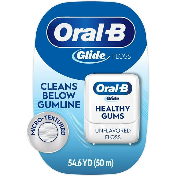 Oral-B Glide Dental Floss, Original Floss, 50m, Pack of 6