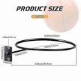 thumbnail image 2 of 6 Pack Wall Mount Ball Display Ball Storage Ball Rack Ball Holder For Basketball Football Volleyball Soccer, 2 of 5