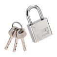 thumbnail image 1 of 30mm Iron Padlock 3 Keys Heavy Duty Solid Lock Door Gate Box, 1 of 5