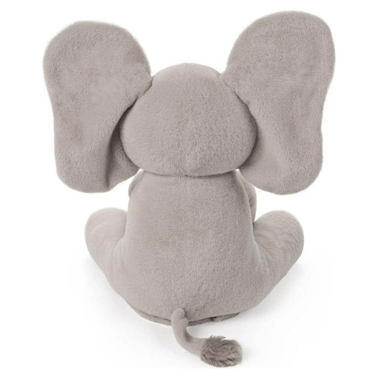GUND Baby Animated Flappy The Elephant Stuffed Animal Plush, Gray, 12
