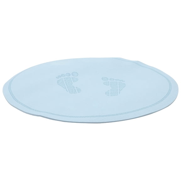 NICEXMAS Non-slip Gym Mat Jump Rope Mat TPE Blue Indoor Exercise 1Pcs