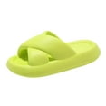 thumbnail image 3 of Zapatillas de almohada con punta abierta, antideslizantes, para baño interior y exterior 38 39 Yuyangstore zapatillas de casa, 3 of 8