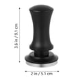thumbnail image 2 of OULII Reusable Coffee Tamper Espresso Accessory Black Durability for Coffee Making 1 Piece, 2 of 8