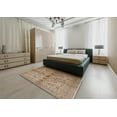 thumbnail image 4 of Ahgly Company Indoor Rectangle Mid-Century Modern Sienna Brown Oriental Area Rugs, 5' x 8', 4 of 6