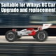 thumbnail image 3 of Repuestos Gears wltoys 144001 perfke Upgrade Metal negro, 3 of 5
