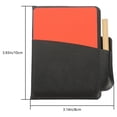 thumbnail image 3 of HLONK Ensemble de Cartes Uniforme d'Arbitre Équipement Équipement d'Arbitre Accessoires de Sport Cartes Rouges Jaunes Trousse de Soccer 2 Ensembles, 3 of 6