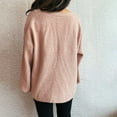 thumbnail image 3 of Womens Cardigan Sweaters 2025 Fall Winter Lantern Sleeve Knit Open Front Outwear Solid Color Trendy Loose Clothes, 3 of 5