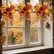 thumbnail image 1 of Decoraciones de Halloween, adornos de Halloween, otoño, Acción de Gracias, girasol artificial, pequeño adorno colgante, colgante de pared, escaparate, decoración de ambientes, colgador de plástico par, 1 of 6