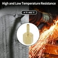 thumbnail image 3 of Conectores de rosca hembra de latón para manguera de 15/64" OD 1/4"NPT para aire, agua, aceite, gas, combustible, 2 piezas tono dorado, 3 of 6