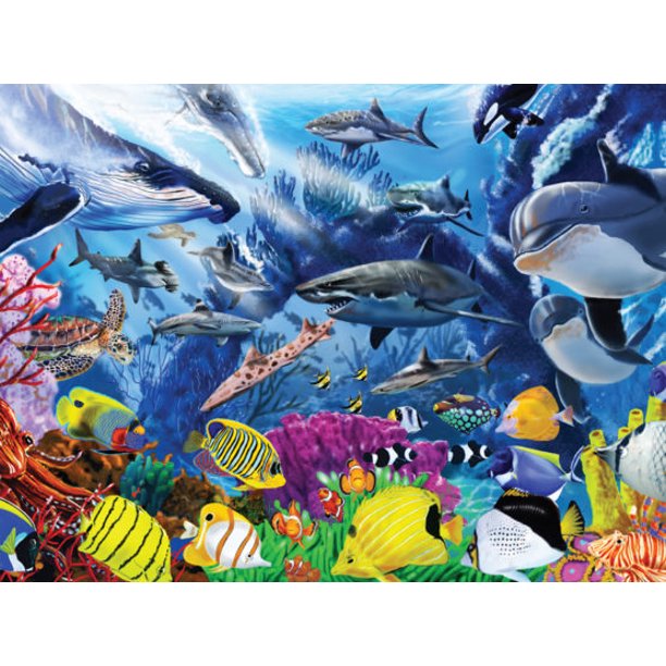 Heritage Puzzle Off the Coast 550 Piece Nautical & Coastlines Jigsaw