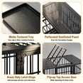 37" Heavy Duty Dog Crate Furniture with Rotary Twist-Latch & Lockable ...