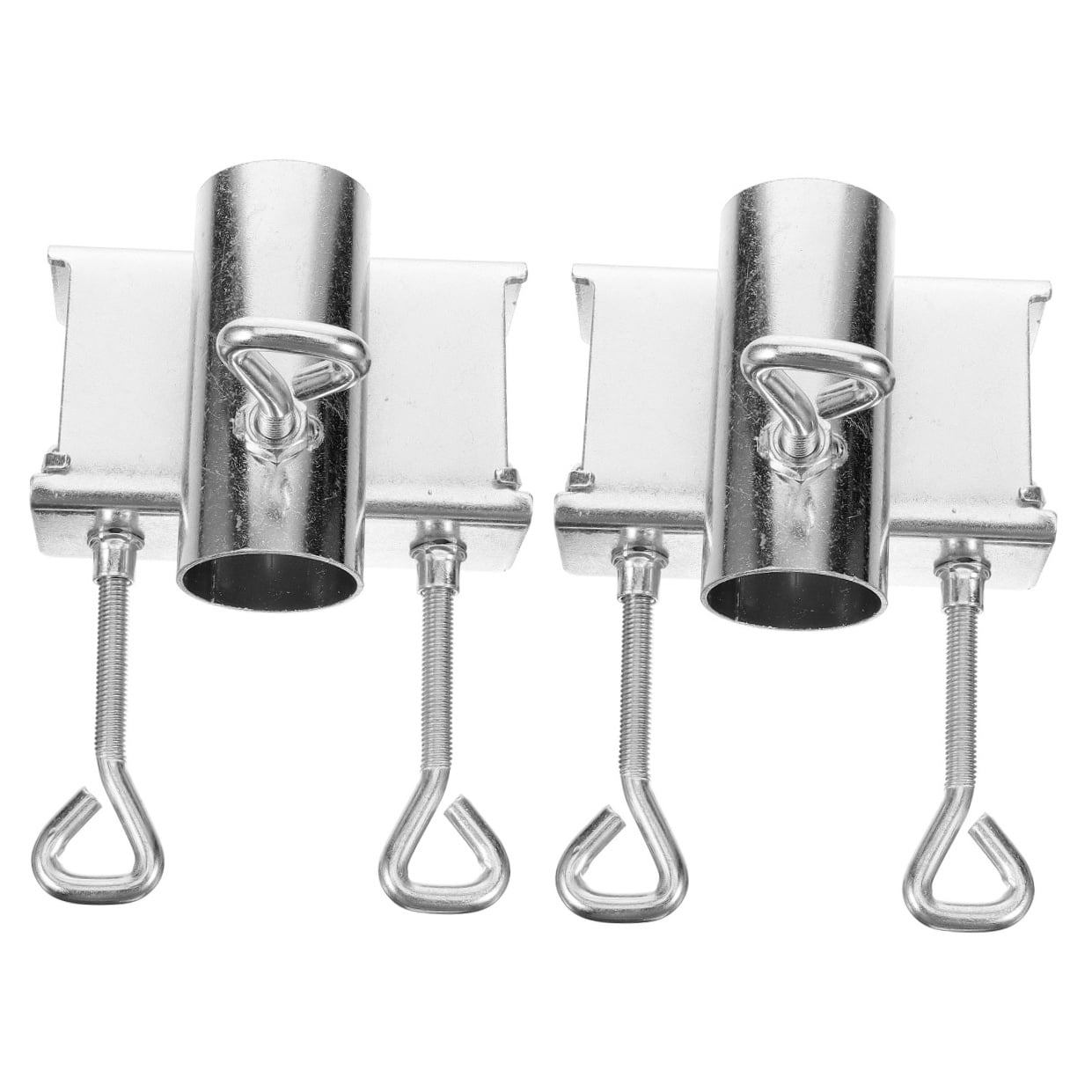 HOMEMAXS 2pcs Outdoor Umbrella Stand Patio Umbrella Holder Parasol Ground Bracket Practical Camping Parasol Stand