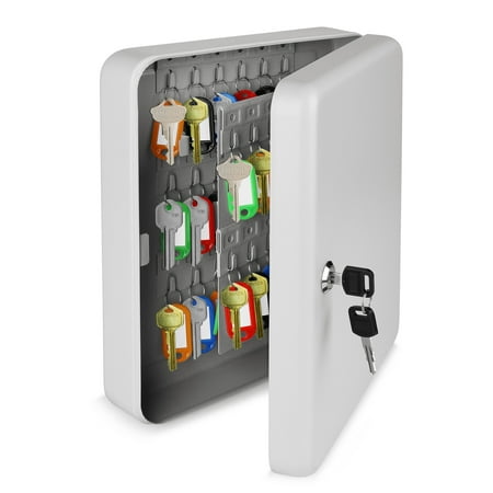 key box lock cabinet storage mounted steel safe security organizer homes gray hooks capacity colored schools hotels tags system business