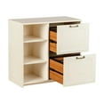 thumbnail image 4 of Pemberly Row 2-Door Modern Wood File Cabinet in Antique White, 4 of 5