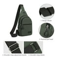 thumbnail image 5 of Men's Waterproof Crossbody Bag with Multifunctional Design, Lightweight, Spacious Storage, Earphone Port, Ideal for Outdoor Sports, Travel, and Leisure, 5 of 5