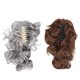 thumbnail image 2 of 2 uds 30cm Peluca de cola de caballo mujer pinza de garra extensiones de cabello postizo peluca rizada, 2 of 8