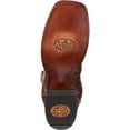 thumbnail image 5 of El Dorado Men's Handmade Caiman Belly Stockman Boot Broad Square Toe Bronze, 5 of 7