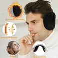 thumbnail image 2 of Racing Butterfly 1Pc Warm Earmuffs Velvet Ear Muffs Winter Thicken Warmer Ear Protector, 2 of 8