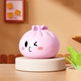 thumbnail image 4 of Dumpling Squish Blowing Bubbles Jumbo dumpling Butter Squeezy Stress Toy Slow Rising Sensory Anxiety Relief Ball Birthday Present Gift for Kid, 4 of 9