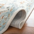thumbnail image 5 of Safavieh Heritage Kagan Oriental Area Rug, Ivory/Blue, 6' x 6' Round, 5 of 11