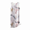 thumbnail image 4 of Sakmal Chemises de Nuit Blanches pour Femmes, Vintage, Grande Taille, Robe de Nuit, Manches Courtes, 4 of 5
