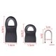thumbnail image 3 of Juego de tiradores de cremallera desmontable Cremallera metálica Reemplazo en forma de U Fácil de instalar Pestañas para cremallera de traje ropa abrigo equipaje chaquetas bolsas, 2 tallas, 3 of 9