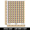 thumbnail image 2 of Weimaraner Dog Solid 200+ Round Stickers - Rainbow - Matte Finish - 0.50" Size, 2 of 3