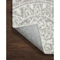 thumbnail image 5 of Loloi Bliss Shag Grey / White 7'-10" x 10' Area Rug, 5 of 6
