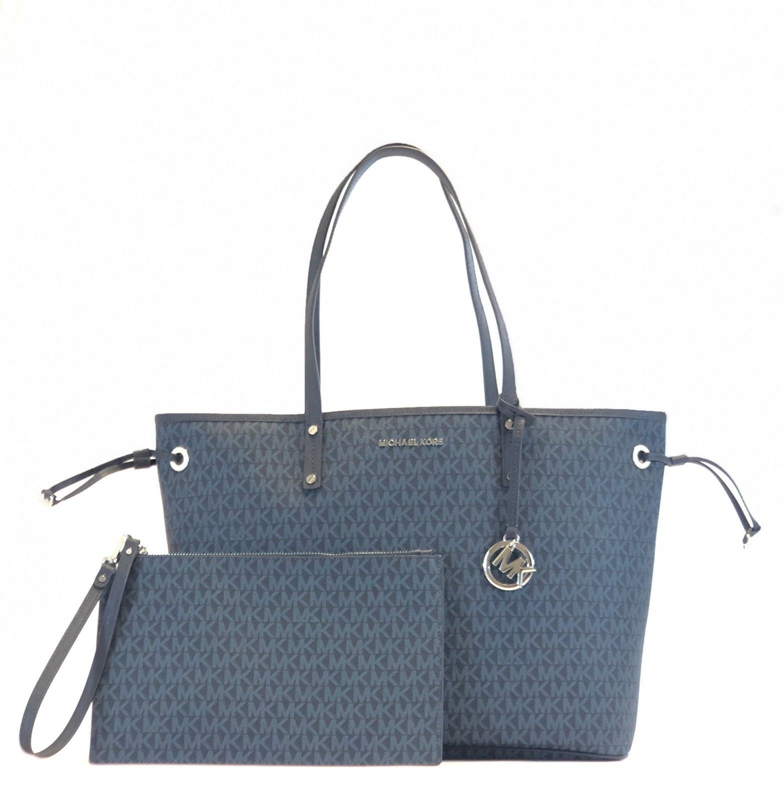 michael kors admiral blue handbag