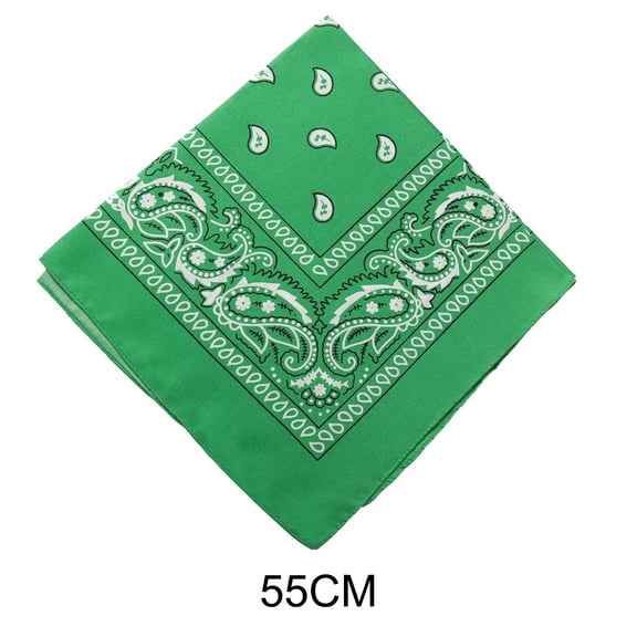 Rkxzt Scarf Paisley Bandana Head Scarf Double Sided Multi Colored Set Large Size 1 Count Home Garden