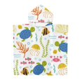 thumbnail image 4 of Japceit Serviette de Plage à Capuchon pour Enfants Serviette de Sable Serviette de Plage Enfants Plage à Capuchon Serviette de Changement de Plage Natation Portable Enfants Serviette de Plage à Capuchon, 4 of 9