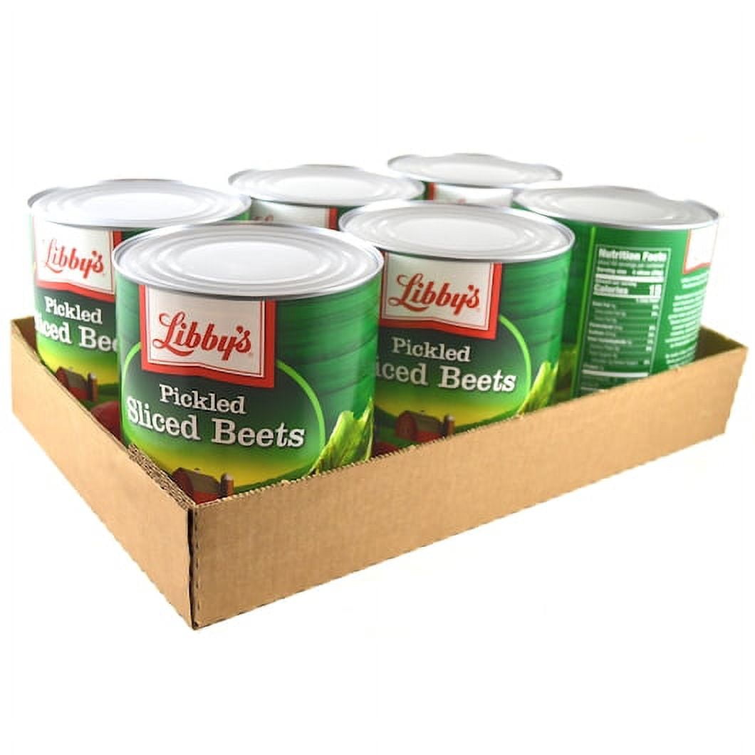 (Price/Case)Libby'S Pickle Sliced Smooth Beets 105 Ounces - 6 Per Case