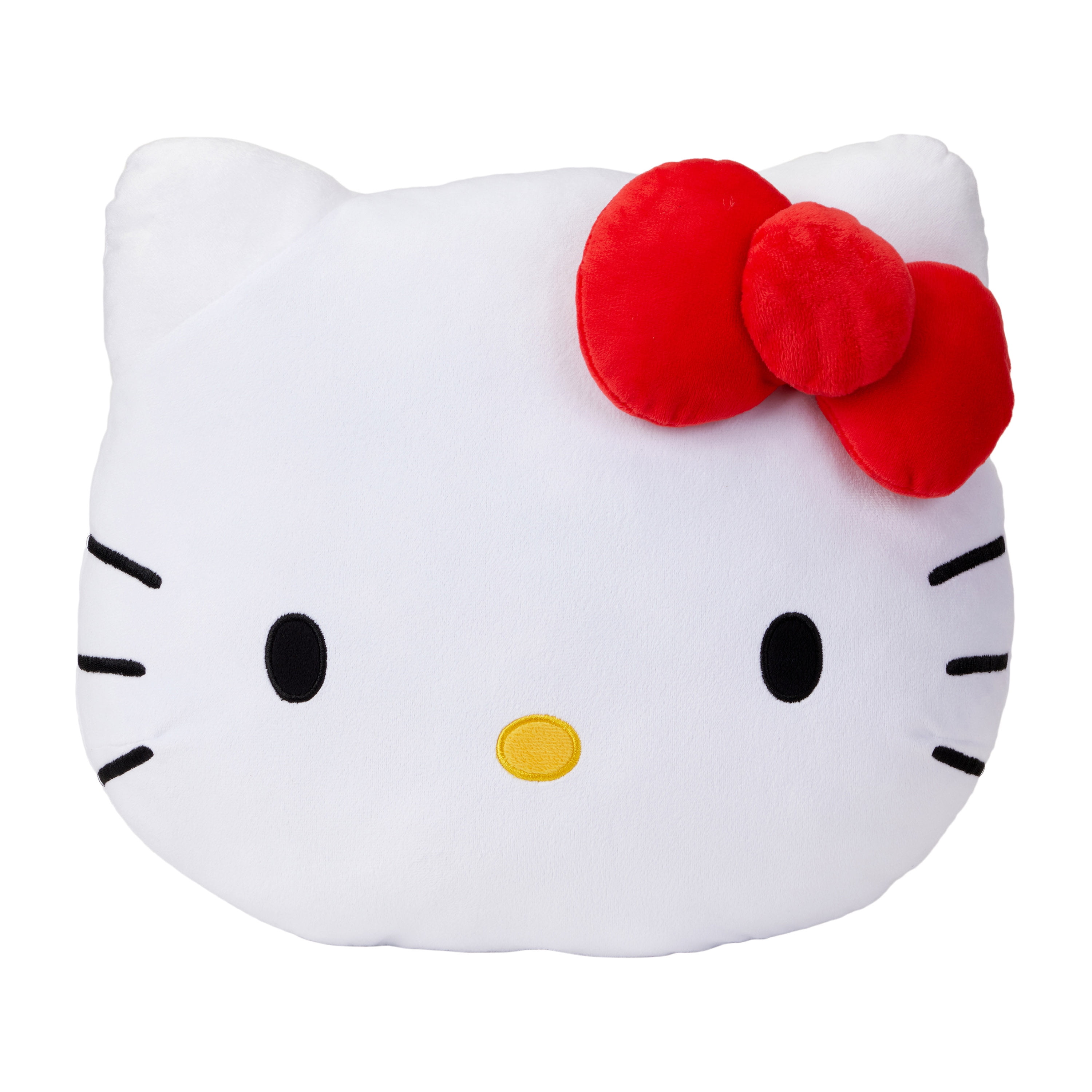 (3 pack) Hello Kitty Kids Plush Bedding Cuddle and Decorative Pillow Buddy, Sanrio