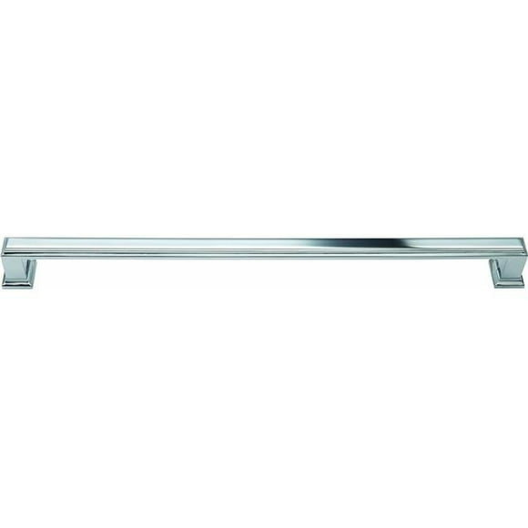 MNG Hardware 17126 128 mm Sutton Place Pull, Chrome Poli
