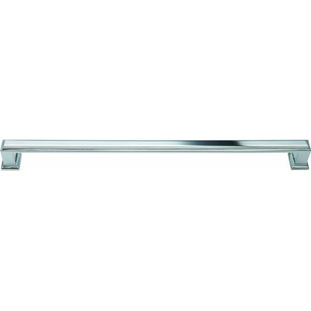 MNG Hardware 17126 128 mm Sutton Place Pull, Polished Chrome