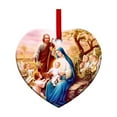 thumbnail image 3 of Djunllk Nativity Christmas Ornament, 2024 Christmas Tree Decorations Christmas Holiday Vision Birth Acrylic Pendant Hanging Sign Festive Wall Car Accessories, Christmas Party Decorations, 3 of 7