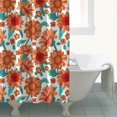 thumbnail image 4 of Country Farmhouse Boho Sunflower Shower Curtain 72x72 Inches, Yellow Wildflower Floral Bee Butterfly Design, Quick-Dry Polyester with Hooks for Bathroom Decor, 4 of 5