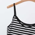thumbnail image 5 of Plus Size Halter For Women Stripes Spaghetti Strap V Neck Tank Tops Casual Loose Stylish Basic Camisoles (4XL, Silver), 5 of 9