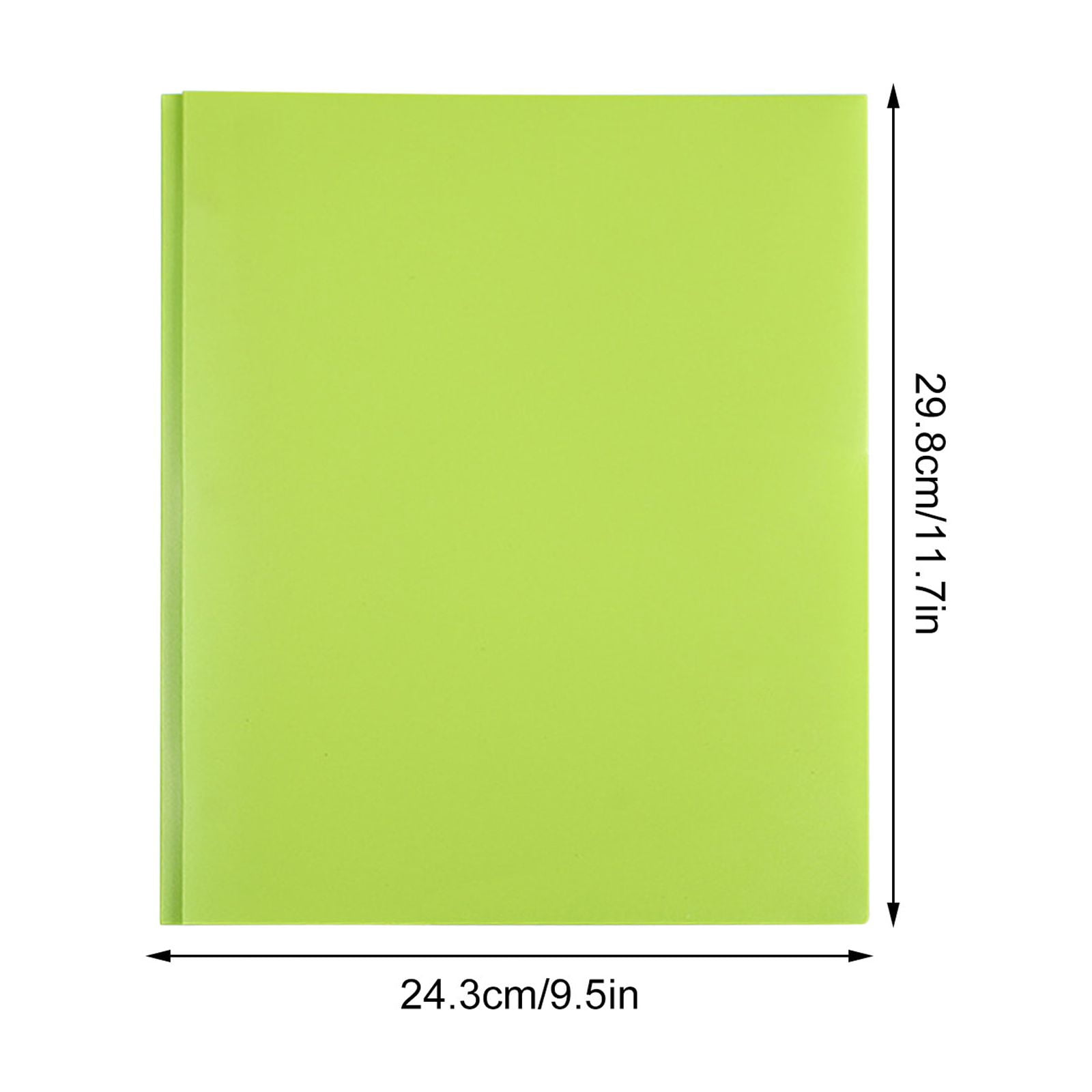 JVBTVB 10 Pcs Heavy Duty Plastic Pocket Folders - Letter Size File Folders with Pockets for Office & School Organization, Back to School Supplies, 7 Fashion Colors, Durable Document Organizer