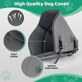 thumbnail image 4 of IFurffy Dog Recovery Collar, Large Adjustable Dog Cone, Breathable and Lightweight, Drawstring & Buckle Design, Prevents Licking and Scratching, Pet Protective Collar (Size L), 4 of 7