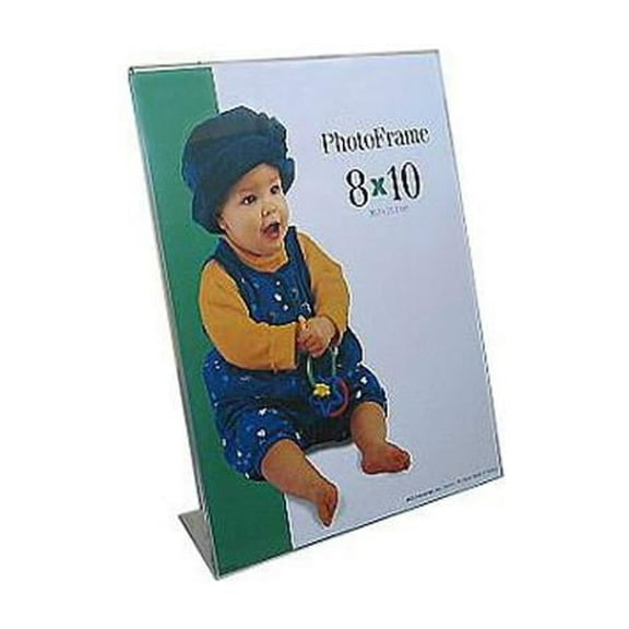 Bent Acrylic Frame 8x10 Single Vertical