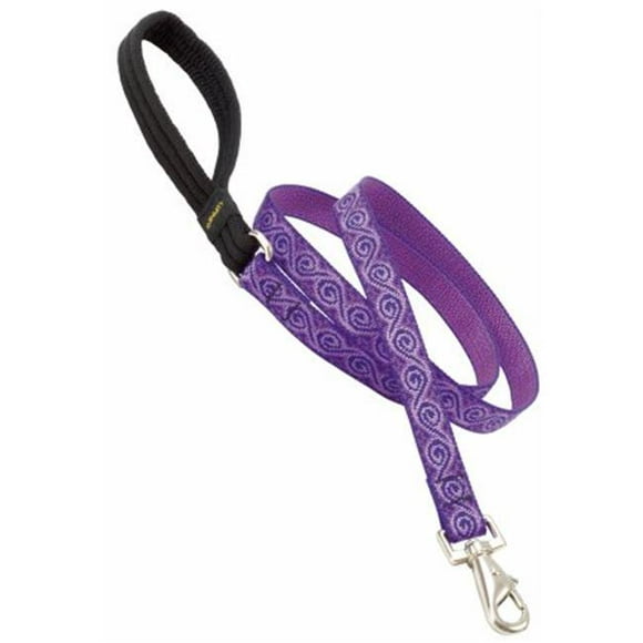 Lupine Inc .75in. X 6 Jelly Roll Design Dog Lead  96909