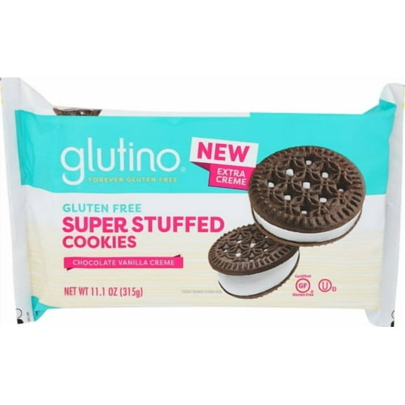 (Pack of 12) Glutino Cookie Spread Stuffed Chocolate Cream 11.1 oz