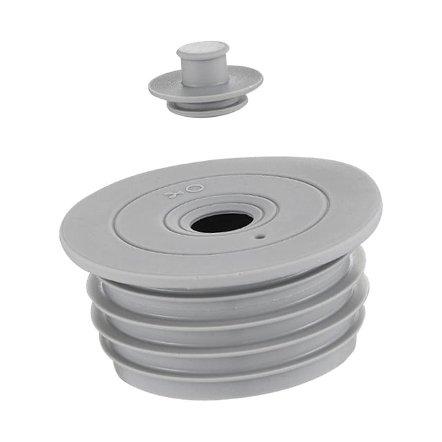 Junta de tubería Lavadora Desagüe de piso Tapón de sellado de silicona Anillo de sellado de alcantarillado Manguera 70-75 mm Gris