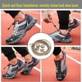 thumbnail image 5 of 4pair Elastic Shoe Laces - No Tie Shoelaces for Adults and Kids, Lock-in for Safety - Tieless Shoestrings One Size - style:style2, 5 of 7