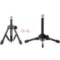 thumbnail image 3 of MS-12 Mini Support de Microphone Trépied Réglable Pliable avec Support de Clip Micro MC3 pour Conférences de Réunion Podcasts, 3 of 7