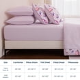 thumbnail image 4 of Sleep Zone Twin Kids Bedding Comforter Set, 5 Piece Girl Cute Durable Children Bed in a Bag, Space Unicorn, 4 of 8